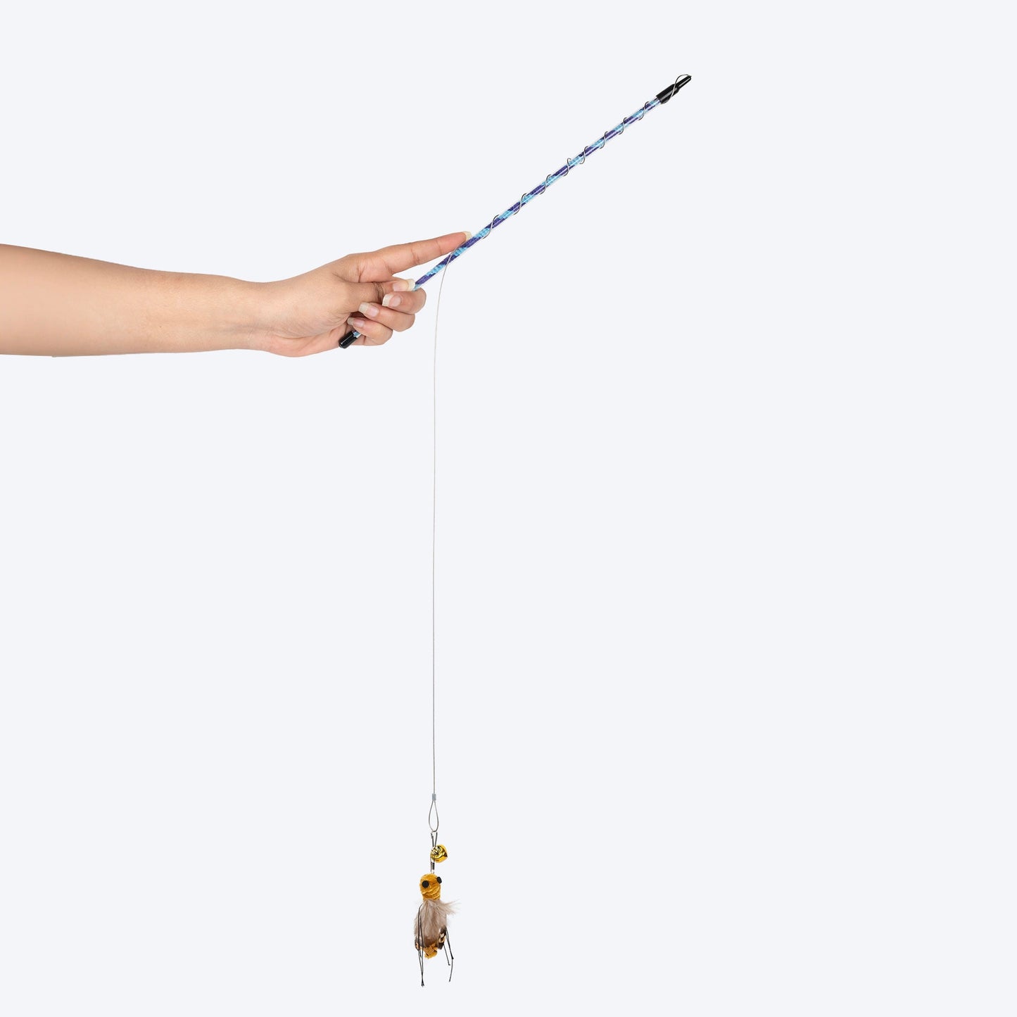 HUFT Metallic Magic Wand Toy For Cat