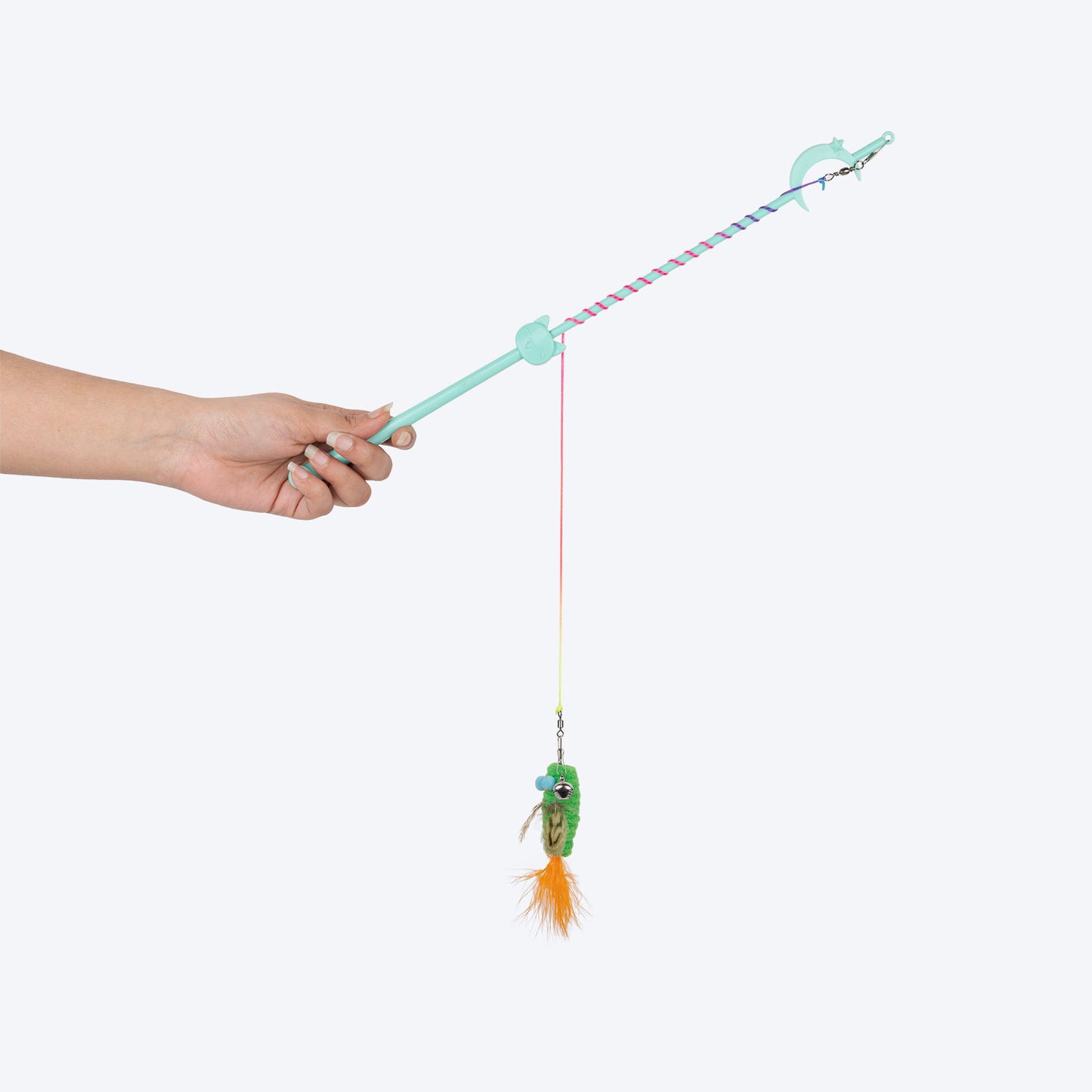 HUFT Whisker Whirl Wand Toy For Cat