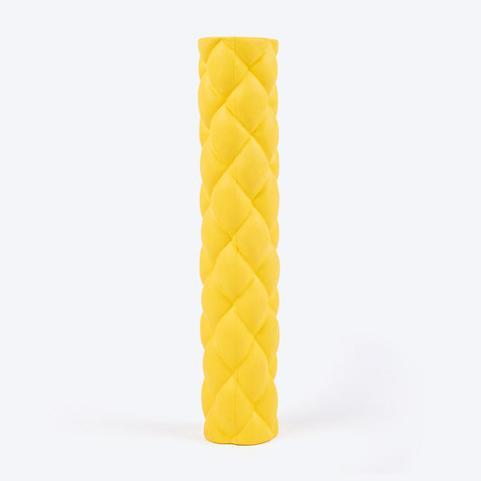HUFT Twist-n-Chew Toy For Dog - Yellow - L