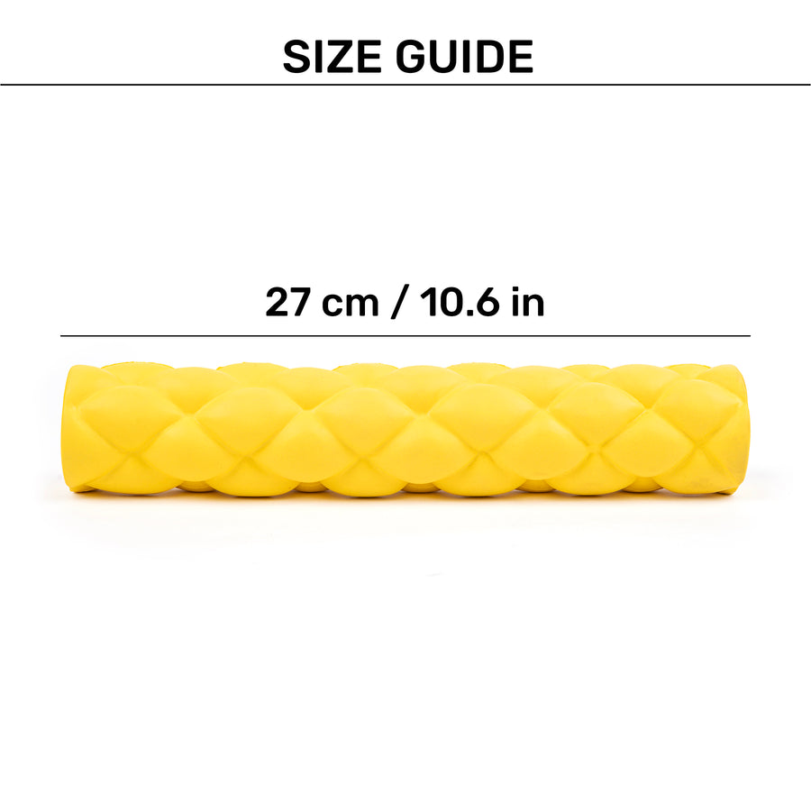 HUFT Twist-n-Chew Toy For Dog - Yellow - L