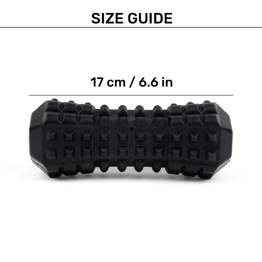 HUFT Squeak-N-Chew Toy For Dog - Black