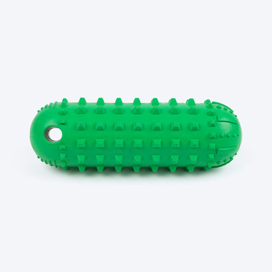 HUFT Squeak-N-Chew Cruiser Toy For Dog - Green