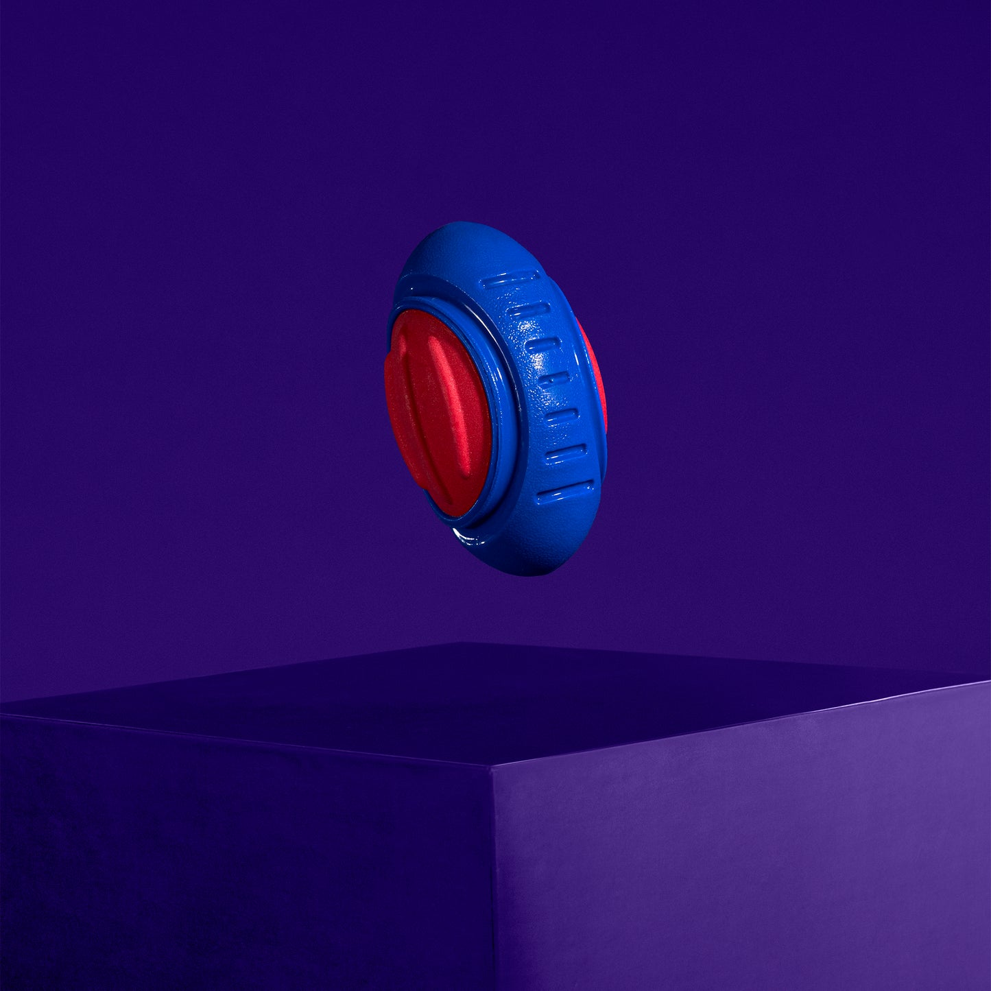 Dash Dog Sprinter Fetch Toy For Dog - Blue & Red - S