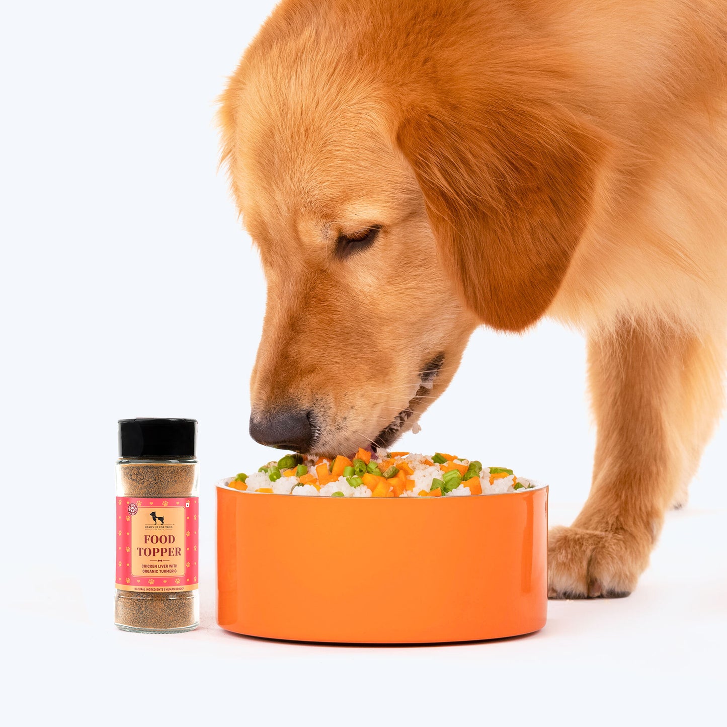 HUFT Food Topper Chicken Liver With Organic Turmeric Dog Treats - 70 g