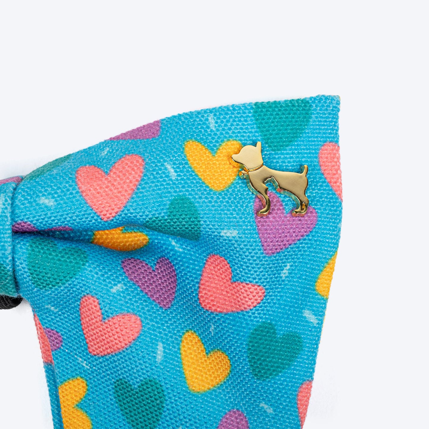 HUFT Over The Rainbow Printed Bow Tie for Dog - Blue