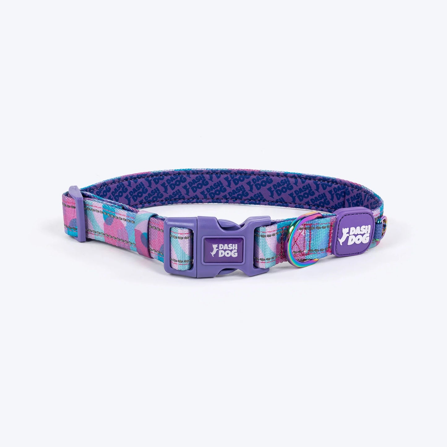 Dash Dog Galaxy Padded Collar For Dog - Purple