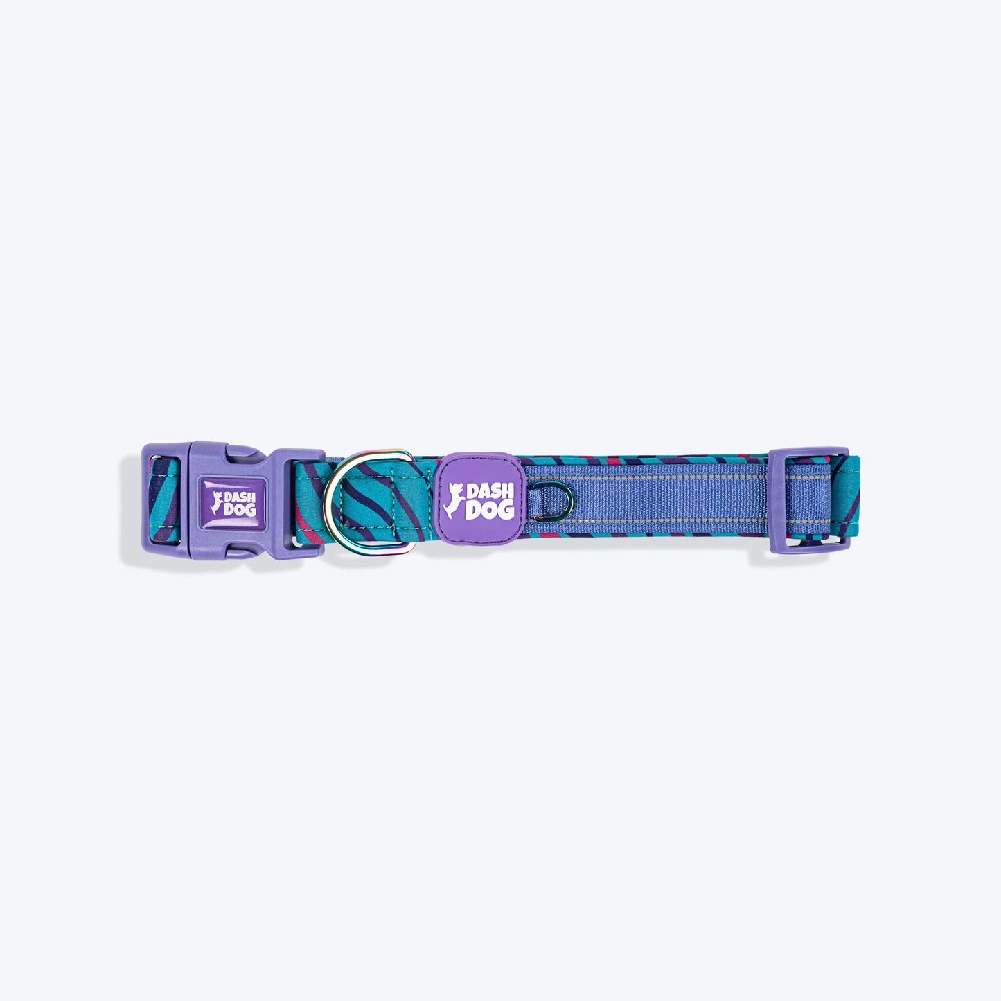 Dash Dog Ocean Breeze Padded Collar For Dog - Teal Blue