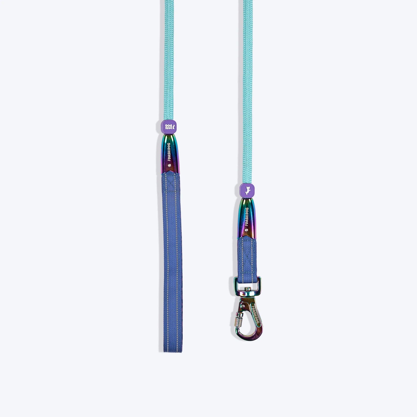 Dash Dog Wanderer Rope Leash For Dog - Aqua Blue