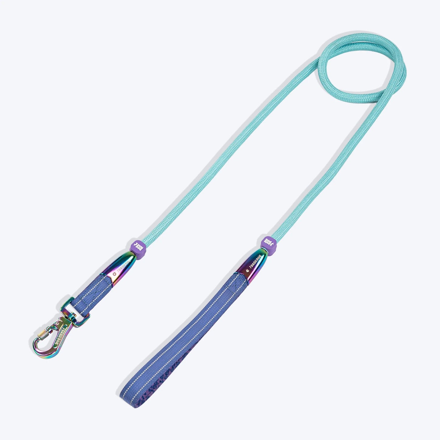 Dash Dog Wanderer Rope Leash For Dog - Aqua Blue