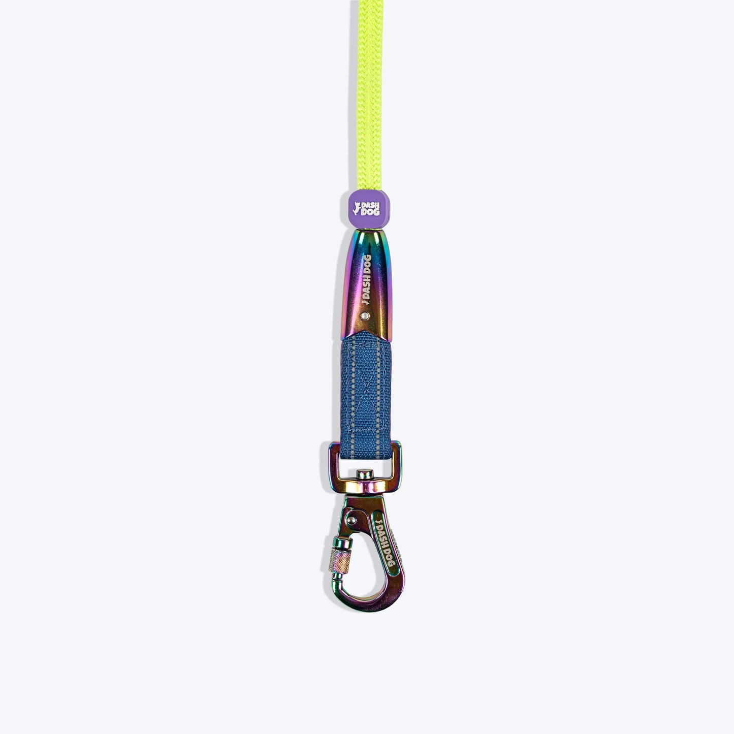 Dash Dog Wanderer Rope Leash For Dog - Neon Green