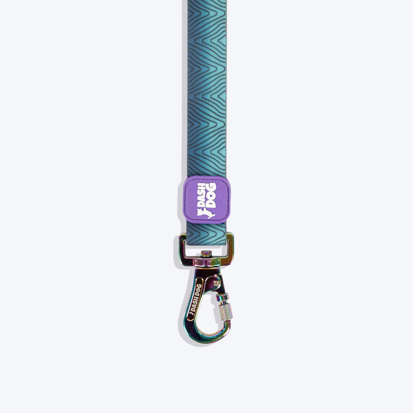 Dash Dog Trail Tails Waterproof Collar & Leash Set For Dog - Blue
