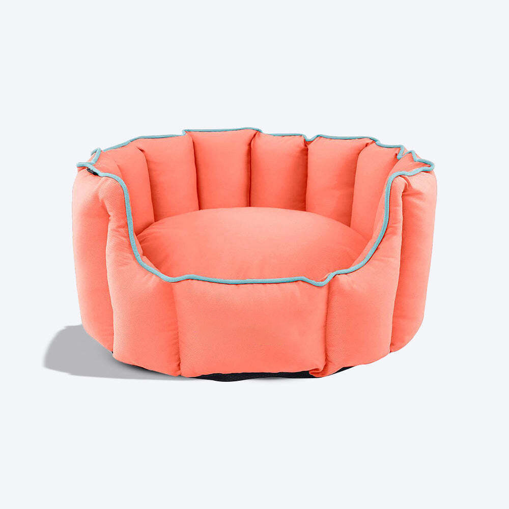 HUFT Cosy Puppy / Cat Bed - Coral - S