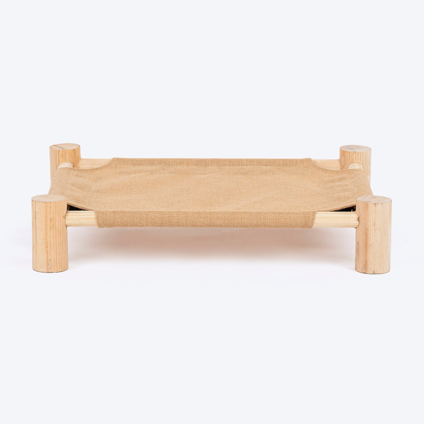 HUFT Elevated Cot Bed For Cats - Brown