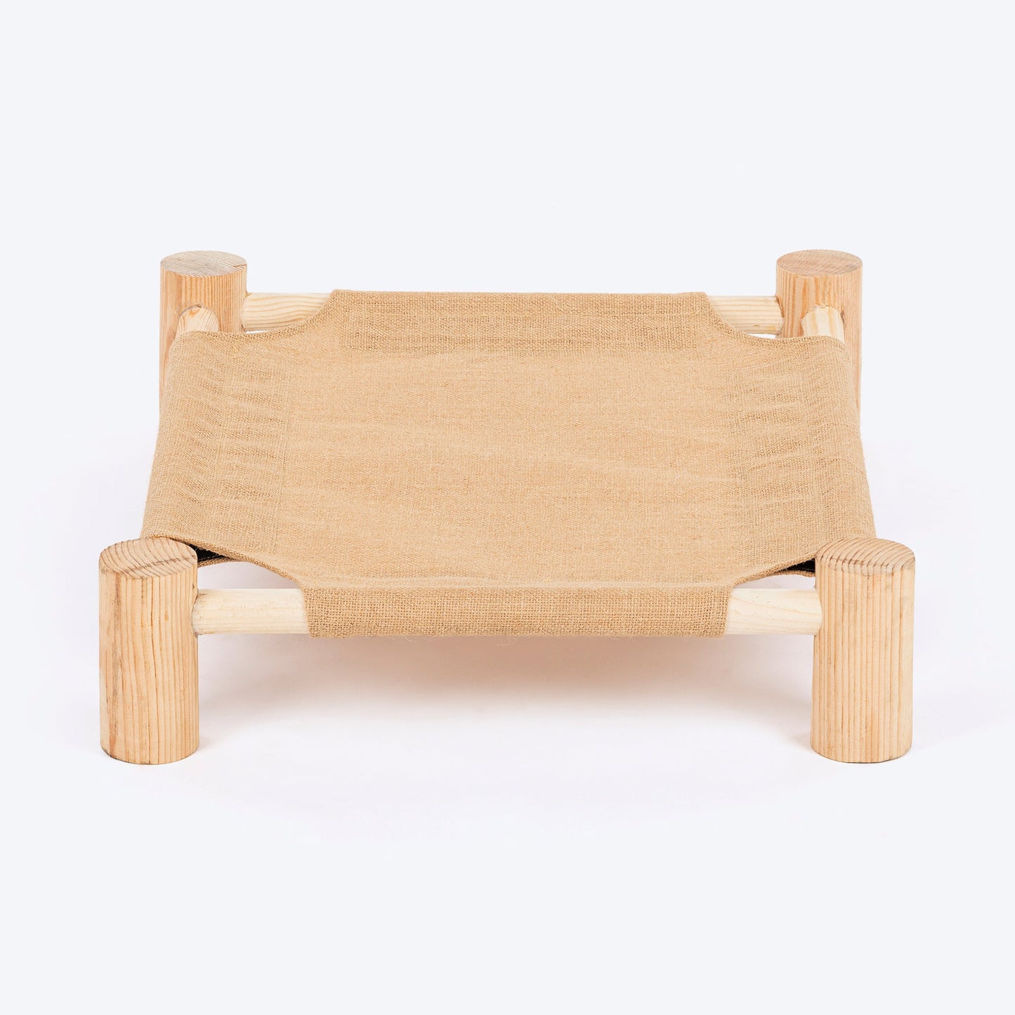 HUFT Elevated Cot Bed For Cats - Brown