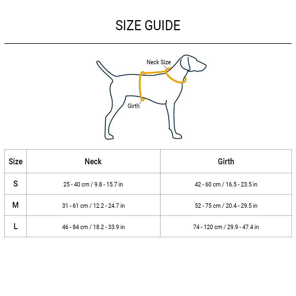 HUFT Basics Dog H-Harness - Yellow & Blue - Heads Up For Tails