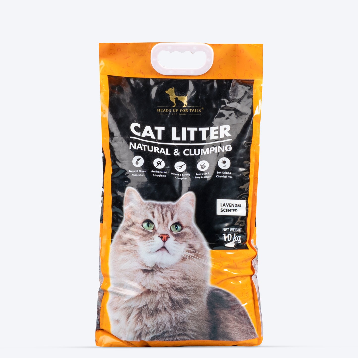 HUFT Cat Litter (Natural & Clumping) - Lavender Scented - 10 kg