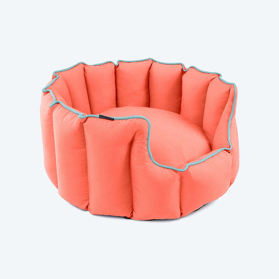 HUFT Cosy Puppy / Cat Bed - Coral - S