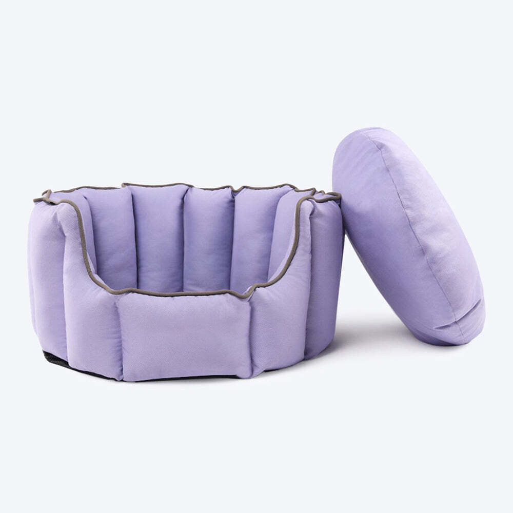 HUFT Cosy Puppy / Cat Bed - Lilac -S