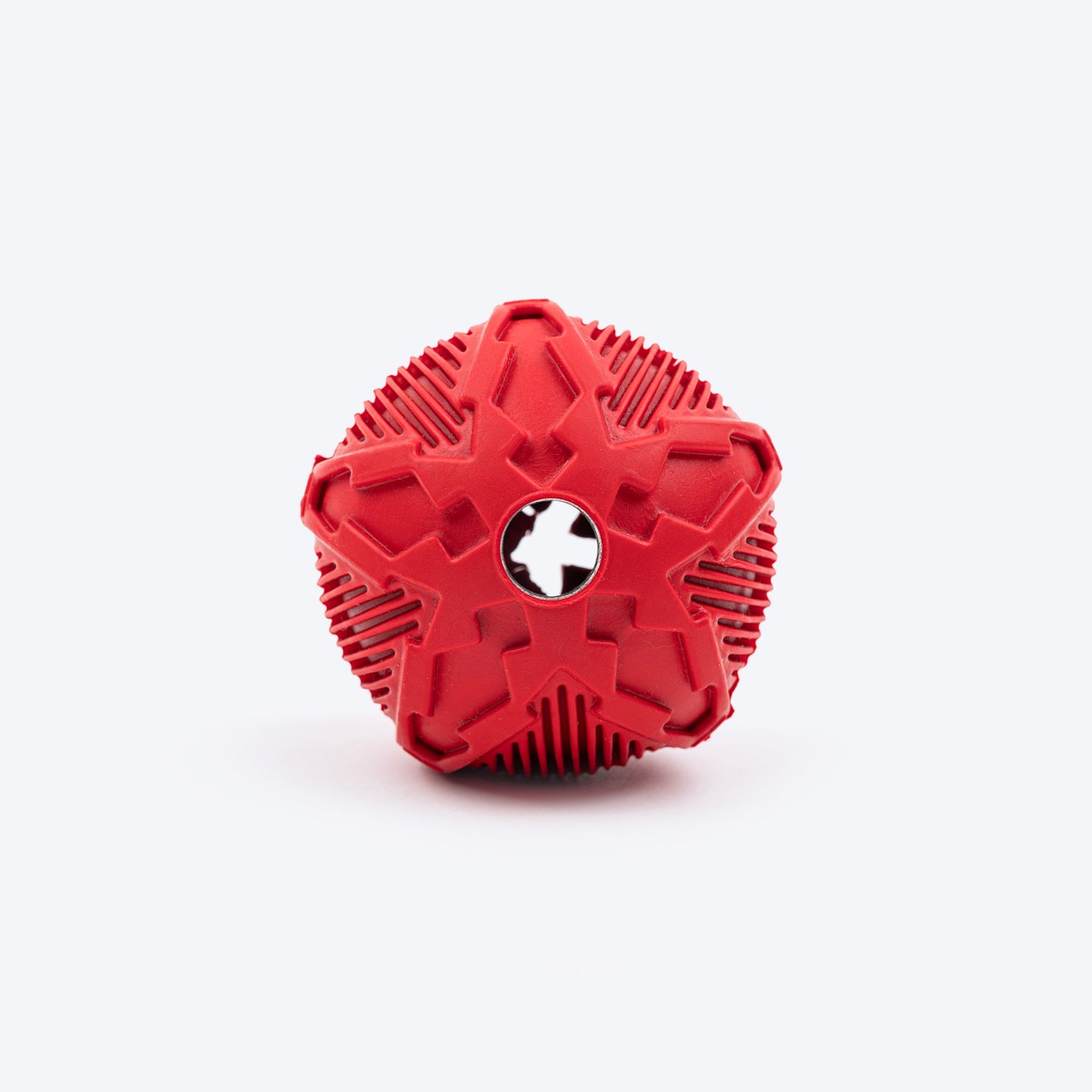 HUFT Mighty Super Sturdy Ball Toy For Dog - Red