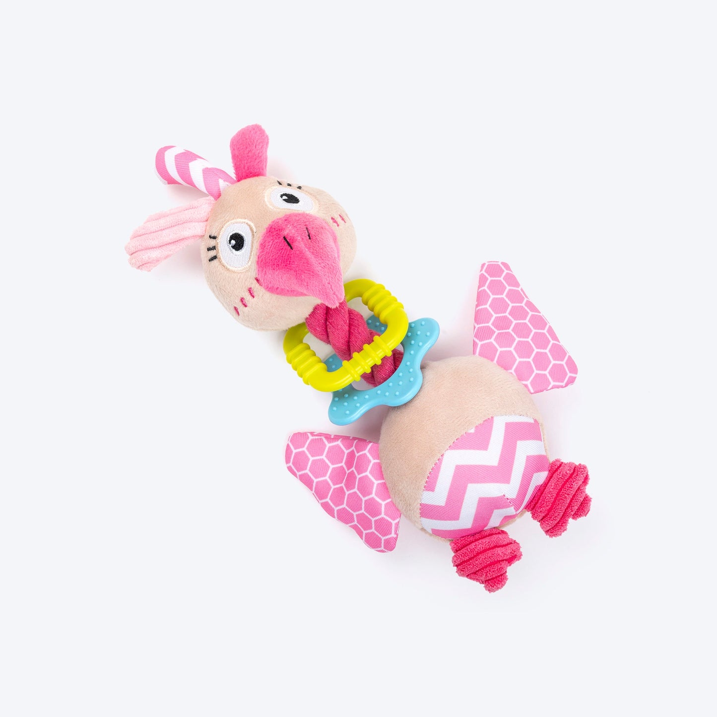 HUFT Mister Birdy Squeaky Plush Toy For Dog