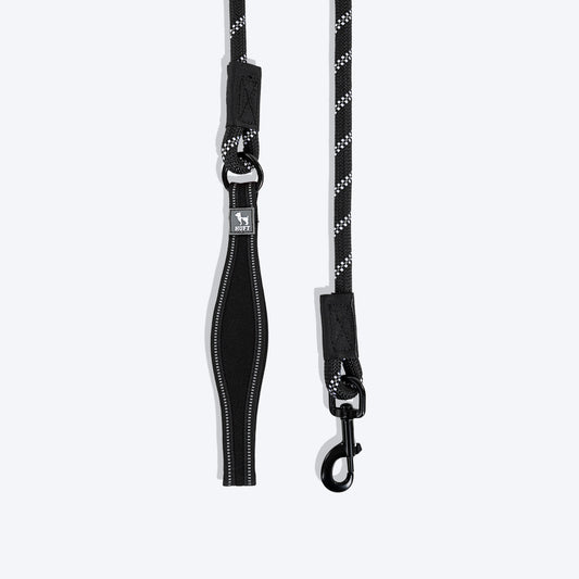 HUFT Rope Leash For Dog - Black - 1.2 m