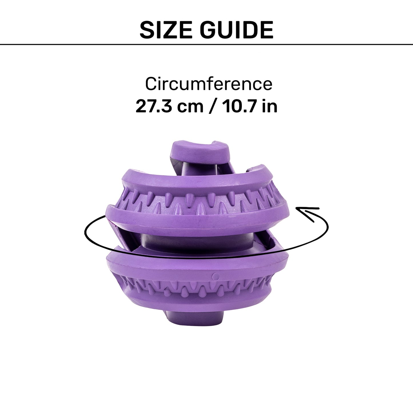 HUFT Chewtastics Feed-Me Chew Toy