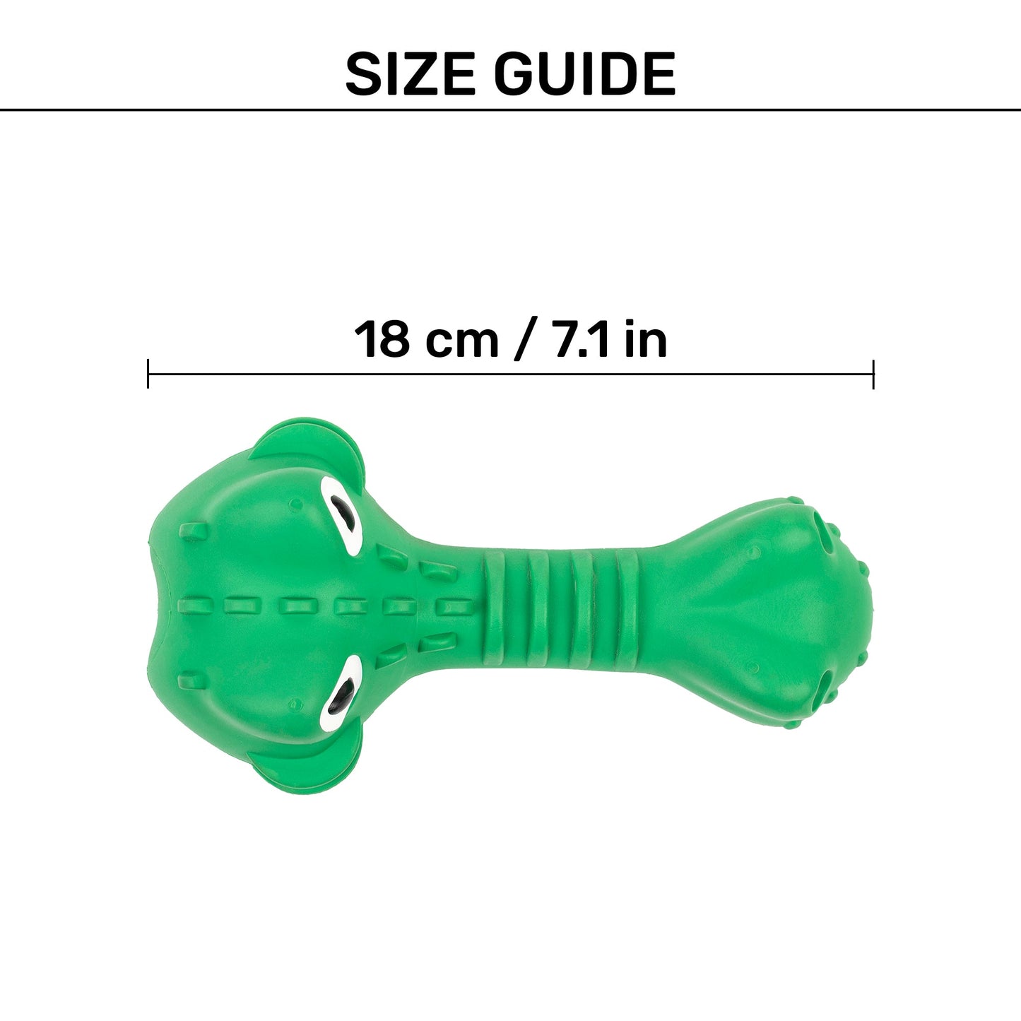 HUFT Chewtastics Croccy Chew Toy
