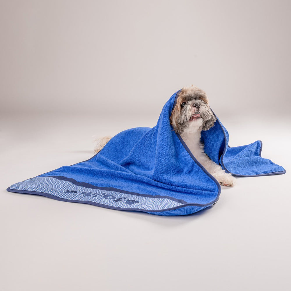HUFT Microfiber Towel For Pets - Blue