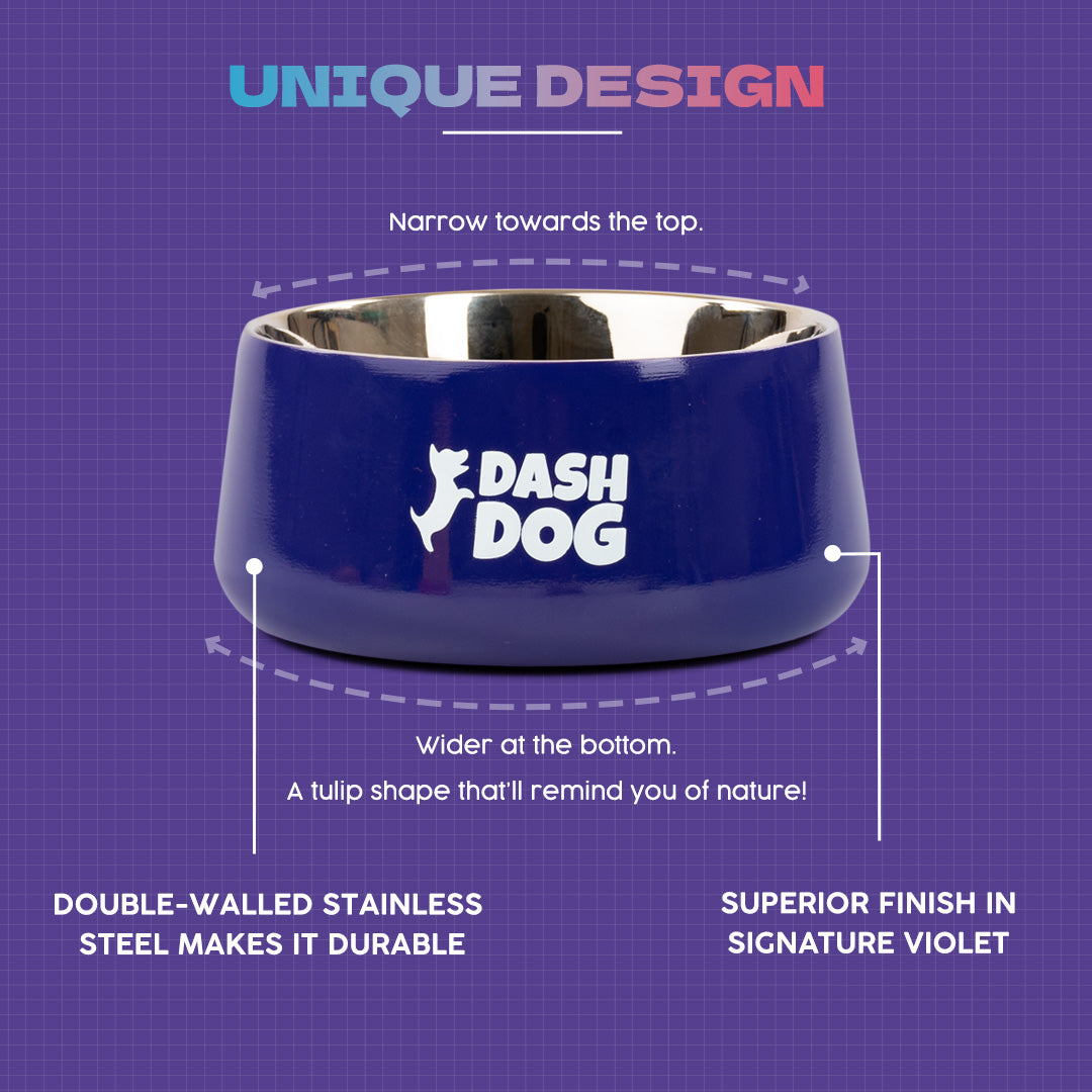 Dash Dog Tulip Bowl For Dogs
