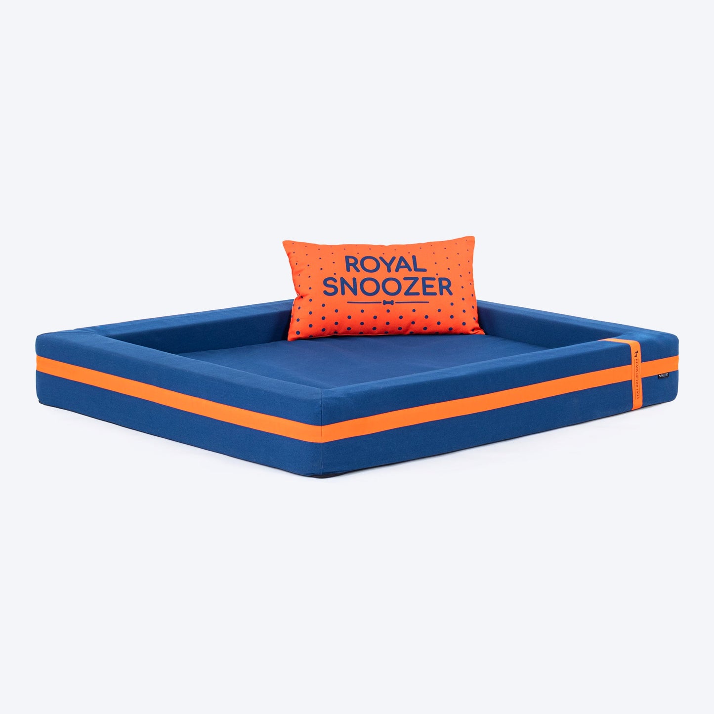 HUFT Royal Snooze Bed for Dog - Navy - Heads Up For Tails