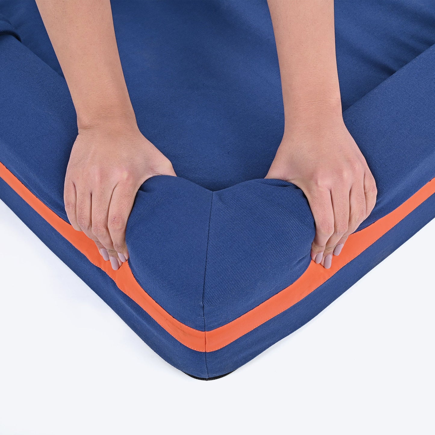 HUFT Royal Snooze Bed for Dog - Navy - Heads Up For Tails