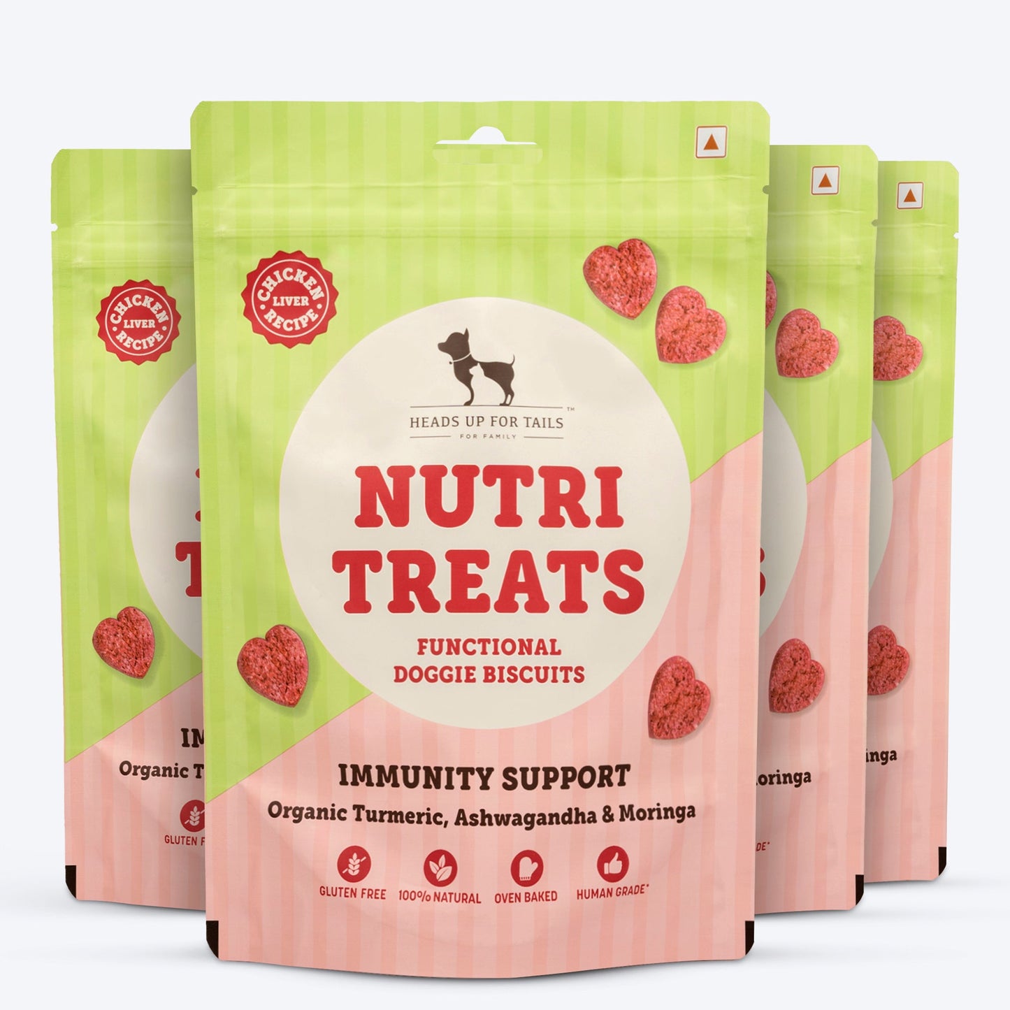 HUFT Nutri Treats For Dogs - Immunity Support - 150 g - Heads Up For Tails