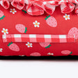 HUFT Berrylicious Lounger Bed For Dog - Red and Pink