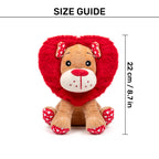 HUFT Love Lion Squeaky Plush Toy For Dog