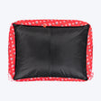 HUFT Berrylicious Lounger Bed For Dog - Red and Pink