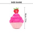 HUFT Cupcake Of Love Squeaky Plush Toy For Dog