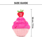HUFT Cupcake Of Love Squeaky Plush Toy For Dog