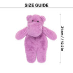 HUFT Happy Hippo Plush Toy For Dog - Lavendor
