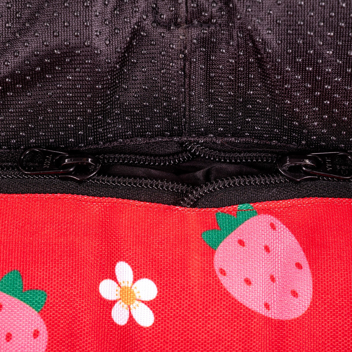 HUFT Berrylicious Lounger Bed For Dog - Red and Pink