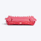 HUFT Berrylicious Lounger Bed For Dog - Red and Pink