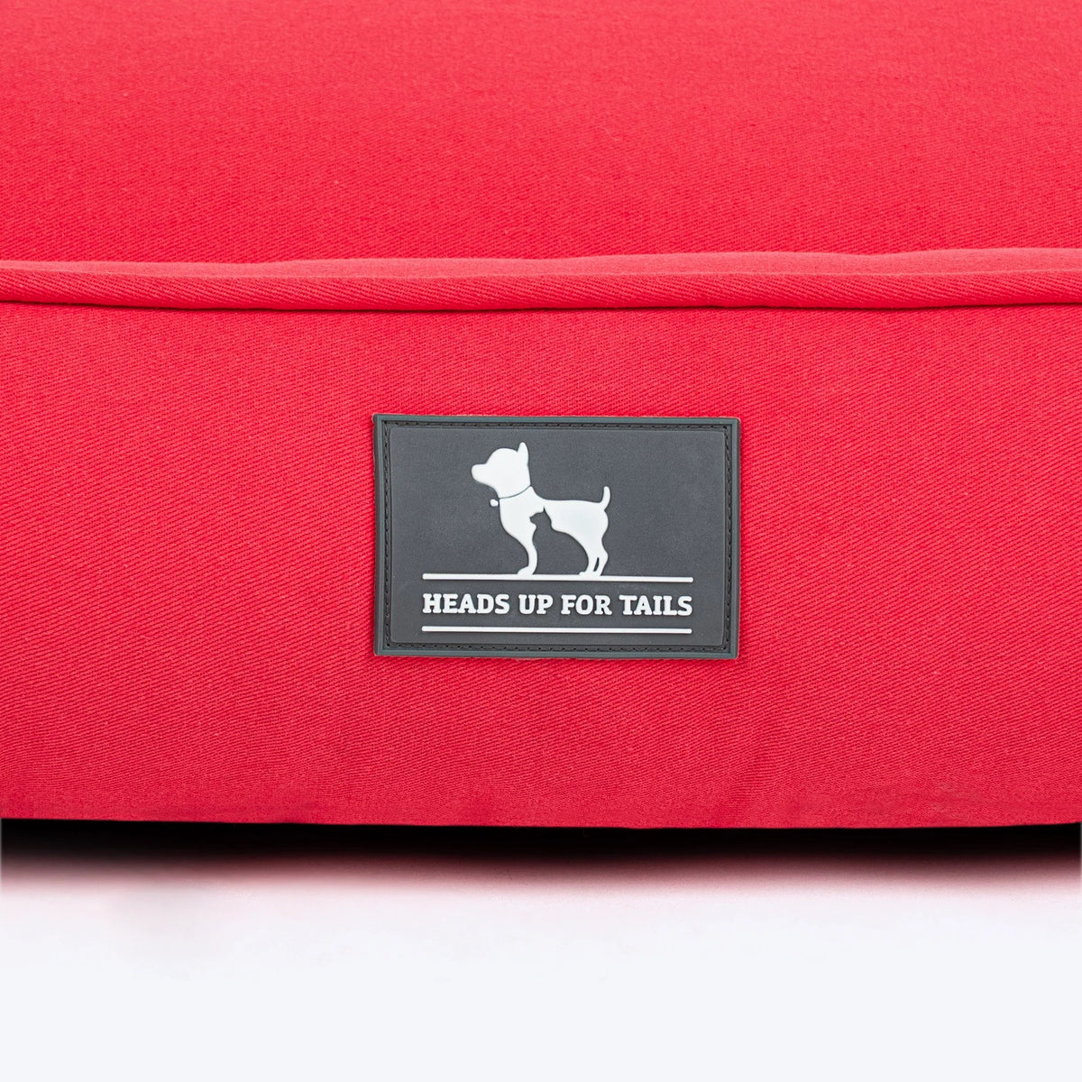 HUFT Teddy Classic Lounger Dog Bed - Red