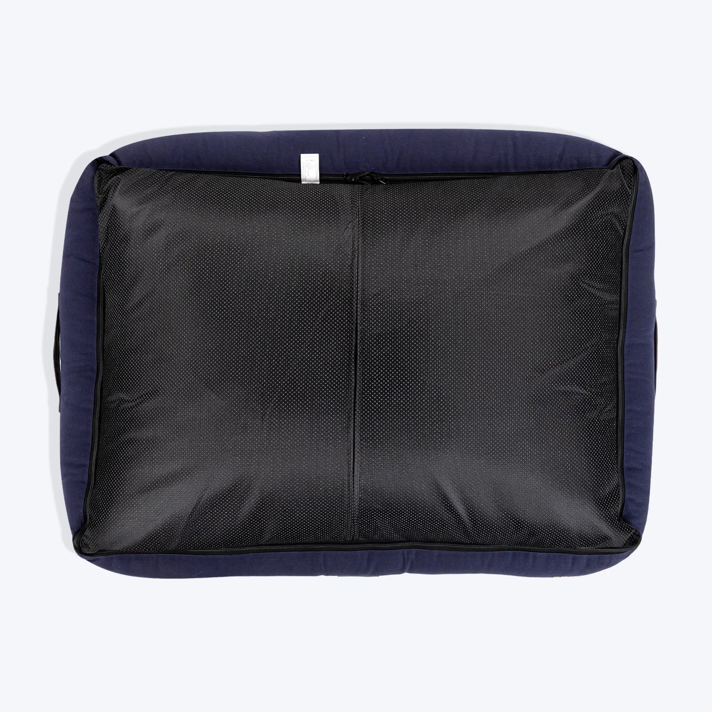 HUFT Giraffe Classic Lounger Bed For Dog - Grey & Navy
