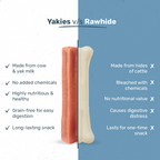 HUFT Yakies 100% Natural & Vegetarian Apple Chew Bone For Dog