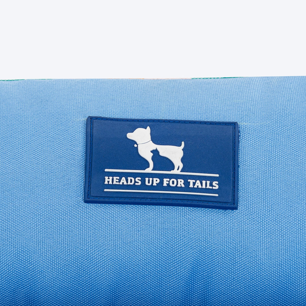 HUFT Bloomscape Lounger Bed For Dog - Blue
