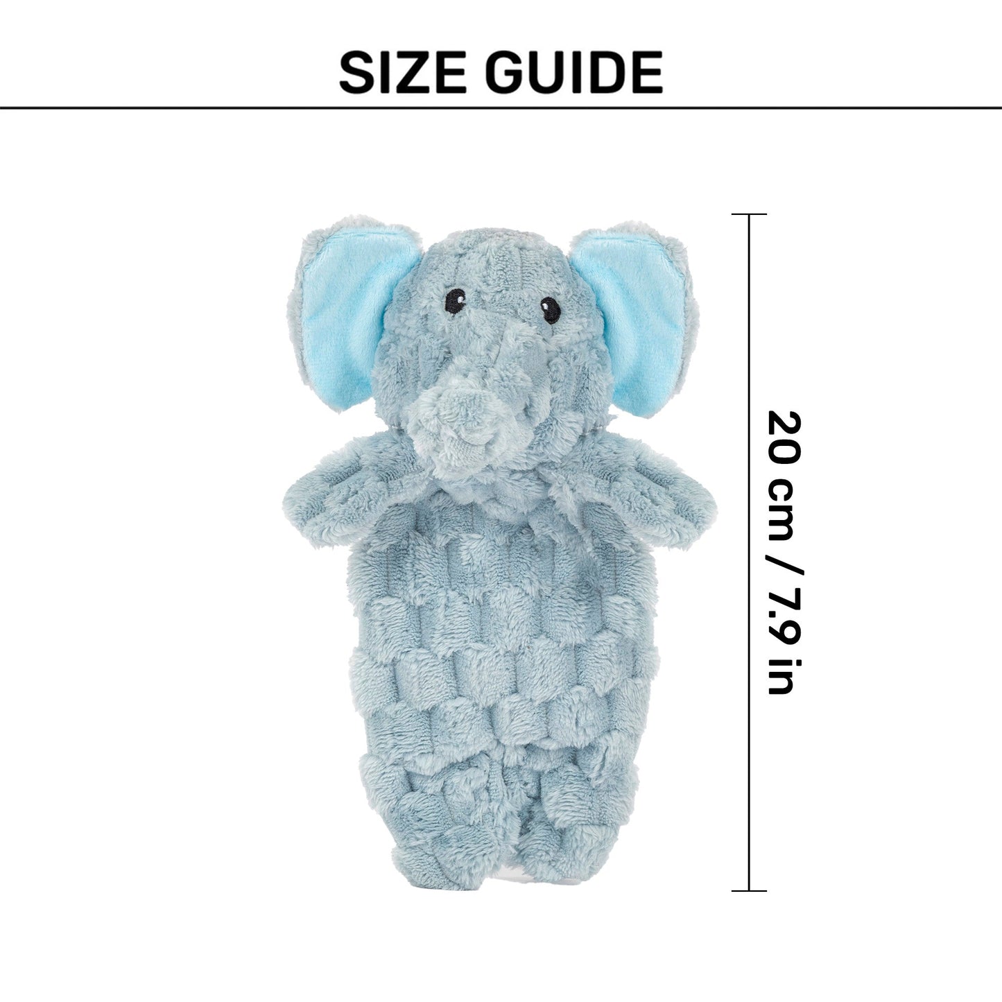 HUFT Crinkly Elly Toy For Dog