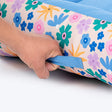 HUFT Bloomscape Lounger Bed For Dog - Blue