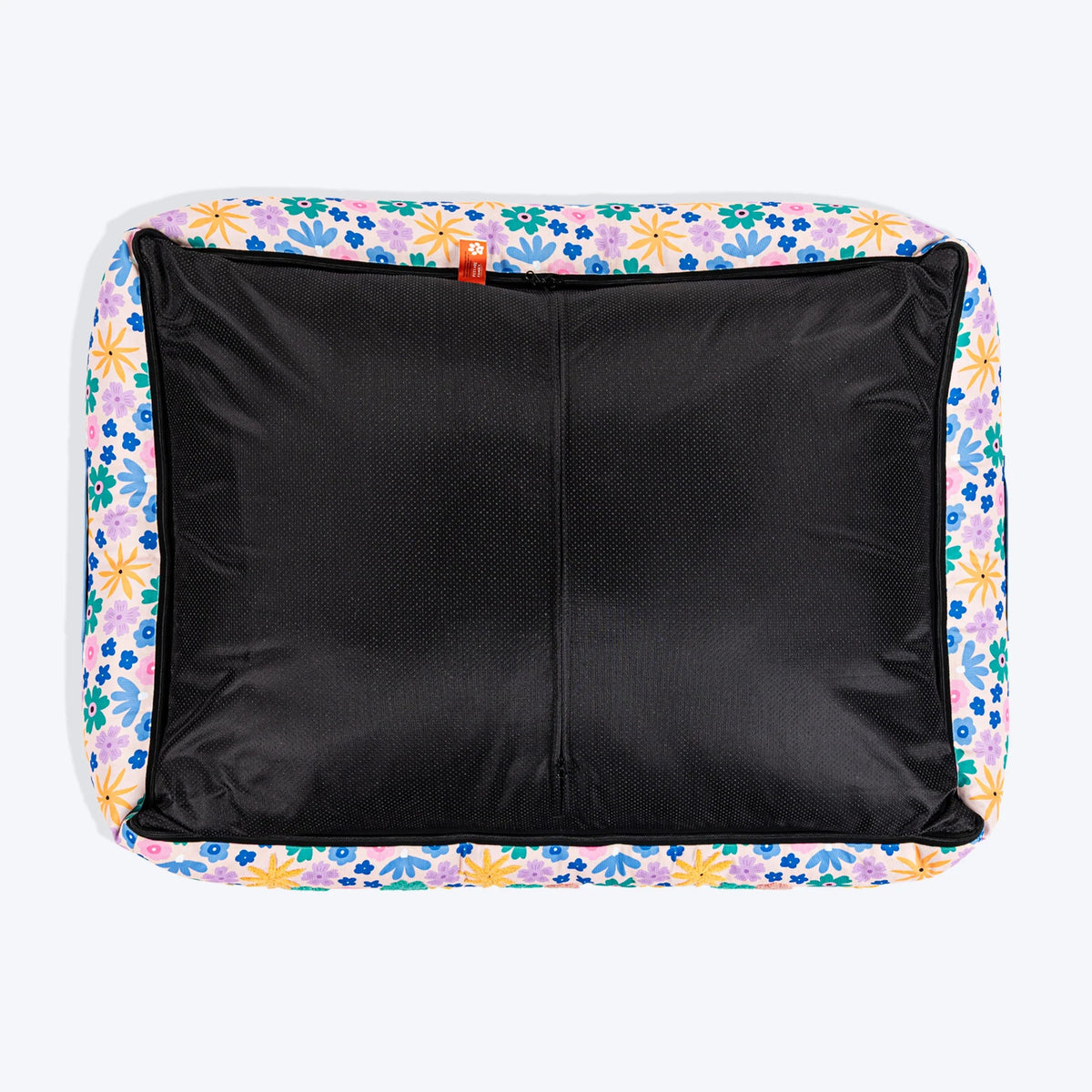 HUFT Bloomscape Lounger Bed For Dog - Blue