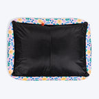HUFT Bloomscape Lounger Bed For Dog - Blue
