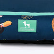 HUFT Jungle Dreams Lounger Bed For Dog - Blue