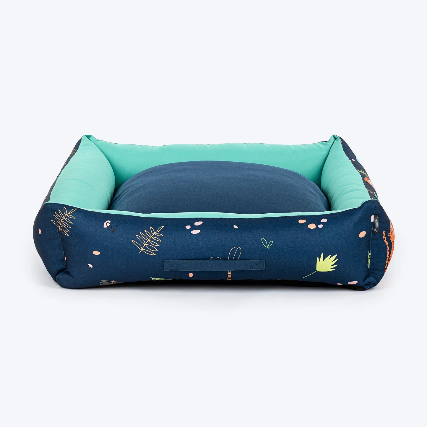 HUFT Jungle Dreams Lounger Bed For Dog - Blue